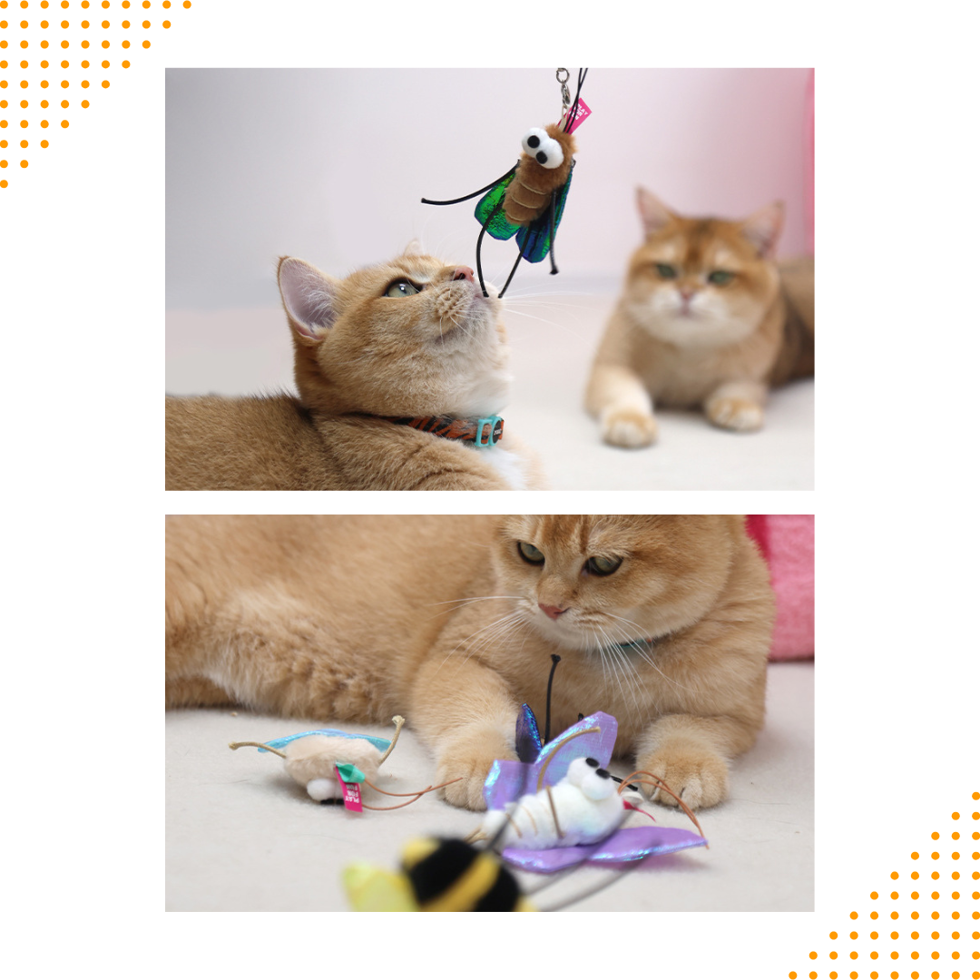 QMONSTER 昆蟲系列 響紙鈴鐺玩具