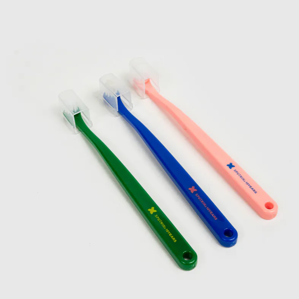 SPUTNIK 寵物牙刷(3入組) 貓刷牙 狗刷牙 寵物潔牙狗牙刷