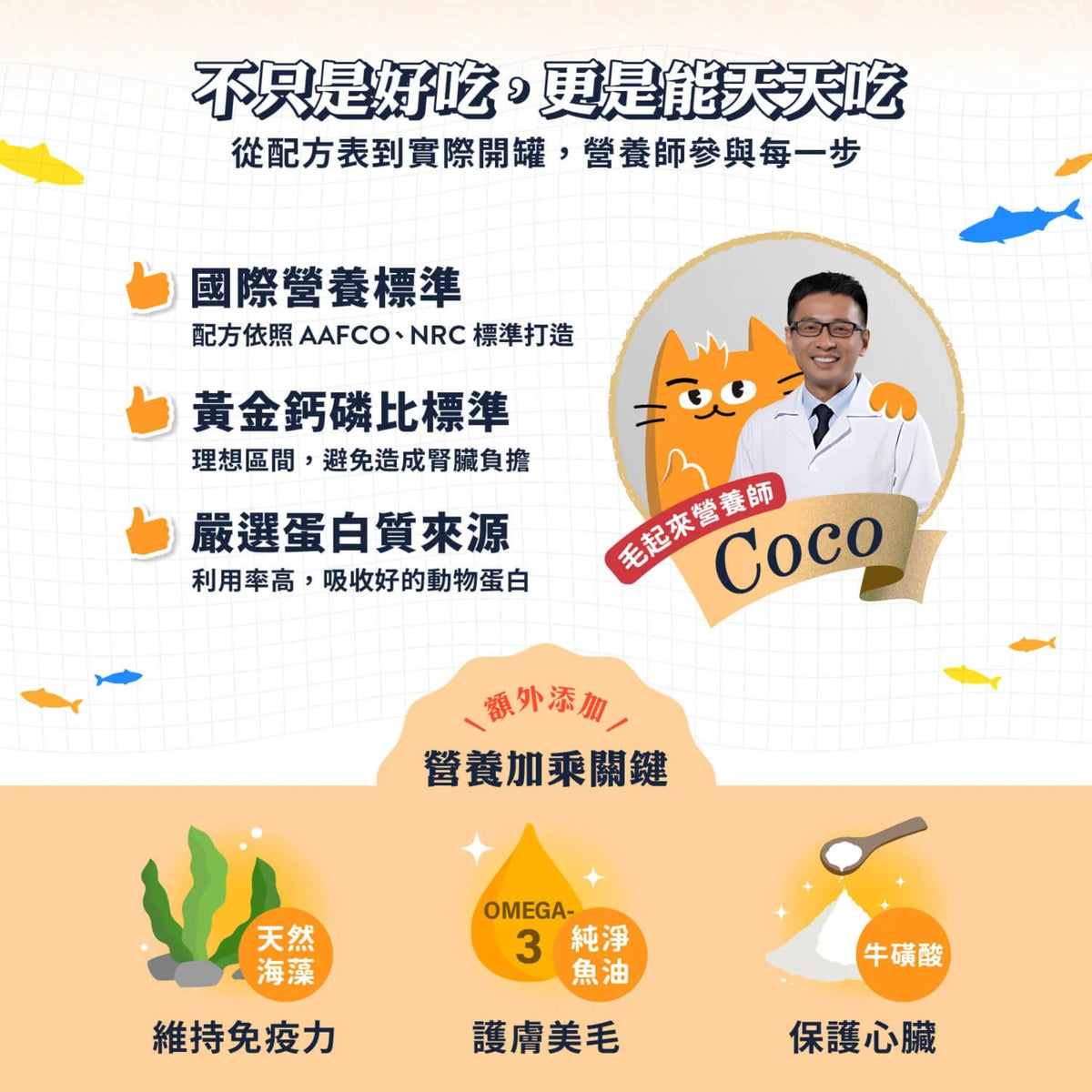 毛起來 大漁罐 極鮮海味主食罐 80g | 全齡貓 95%極鮮原肉 鯖魚高湯 貓主食罐
