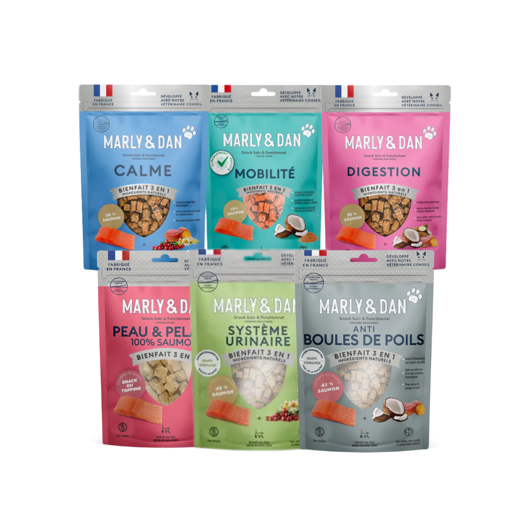 MARLY&DAN 瑪麗與丹 機能補給貓咪零食