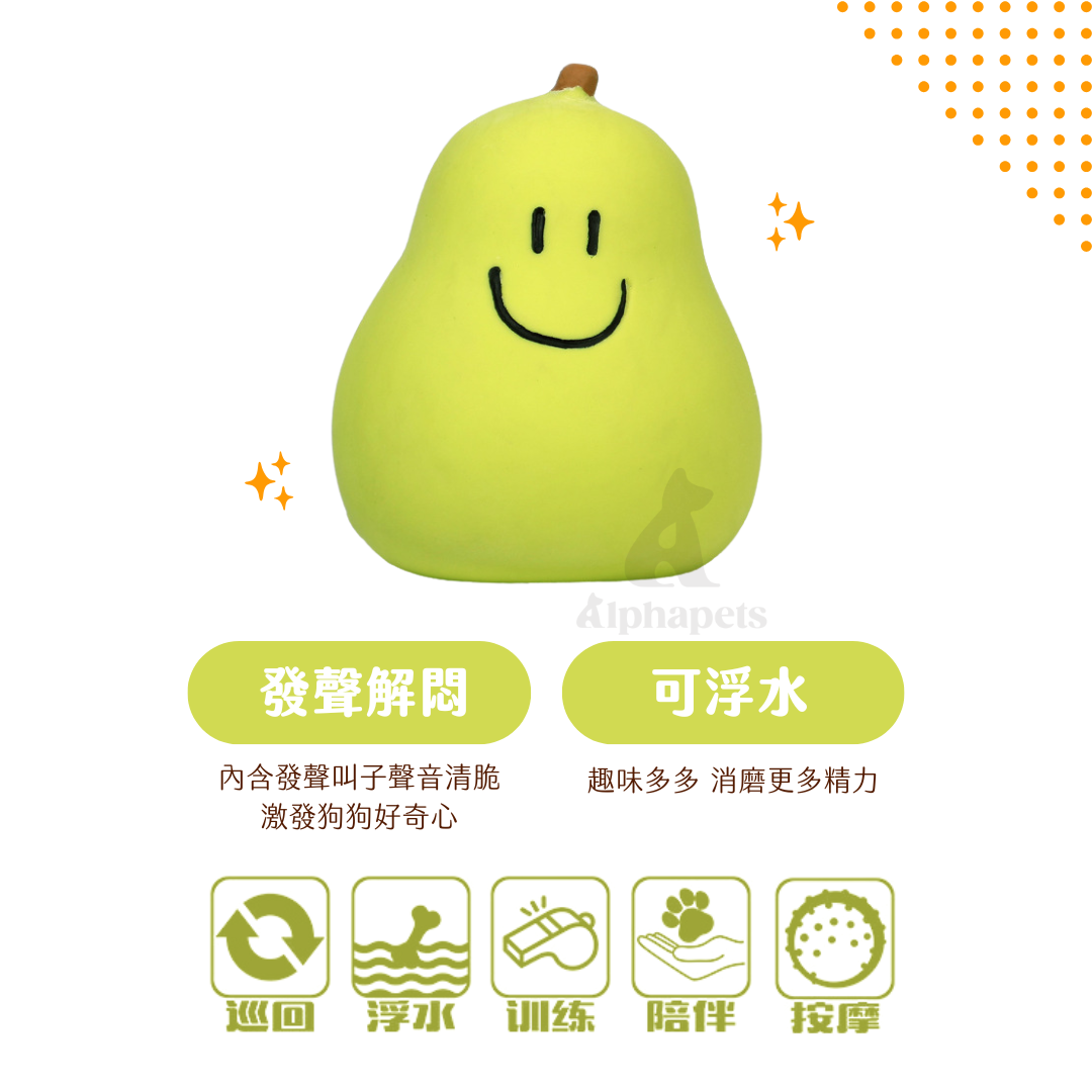 Q-MONSTER 水果系列 乳膠玩具