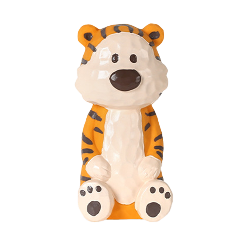 Q-MONSTER 木雕系列 狗玩具 乳膠玩具 寵物發聲玩具