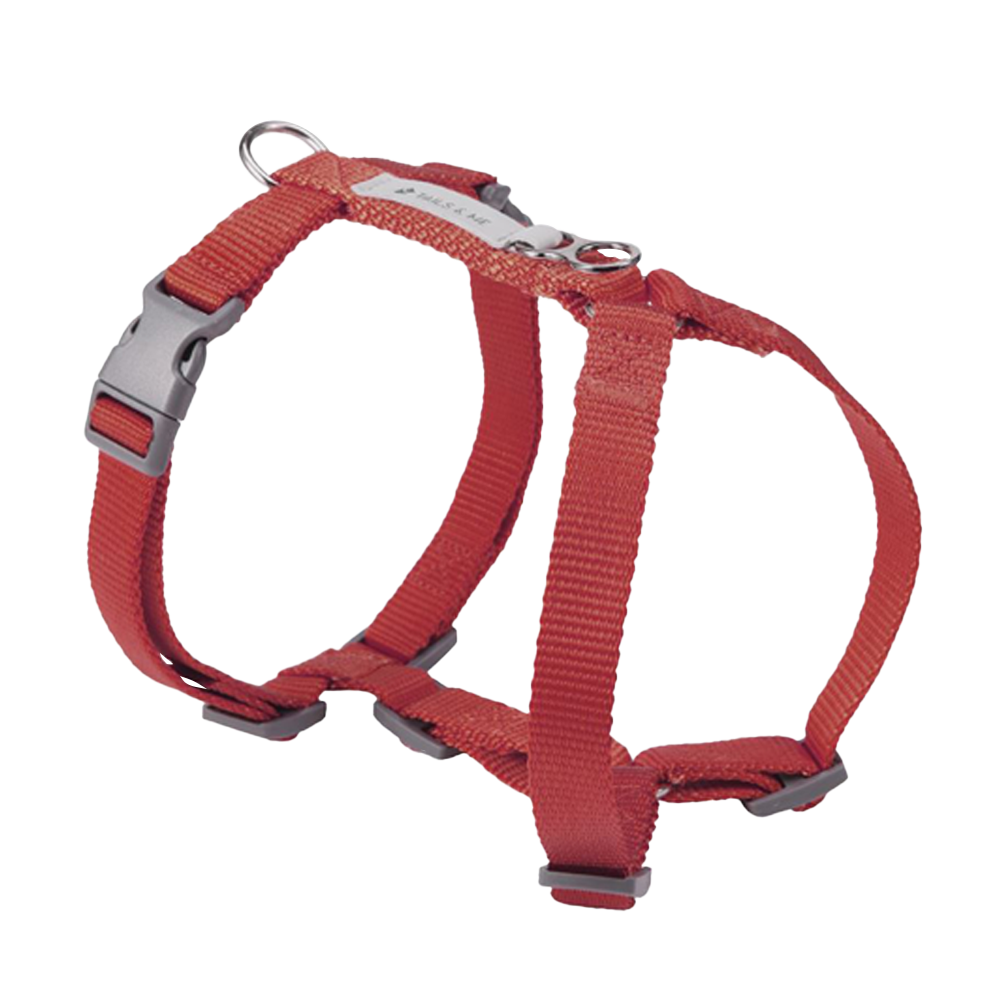 tails&me 尾巴與我 經典尼龍帶胸背帶 Nomo單色系列 寵物胸背帶