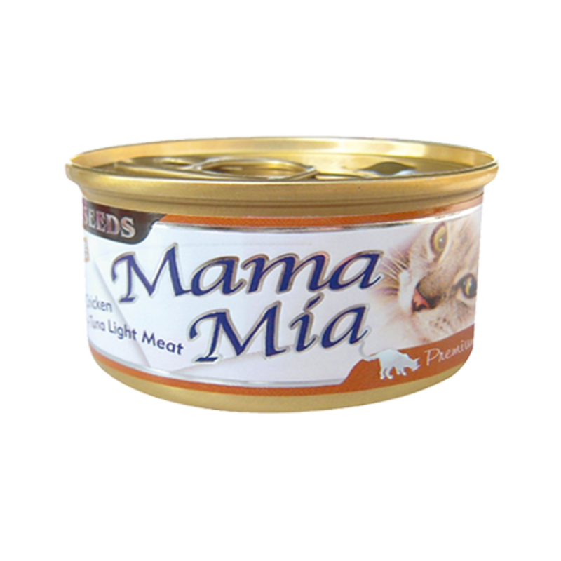 SEEDS 惜時 MamaMia 純白肉貓餐罐 85g