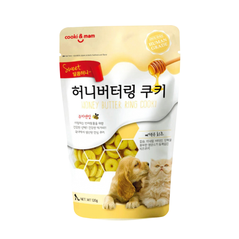 By Cat喵洽普 Cookie&Mam 蜂蜜奶油餅乾 犬貓零食
