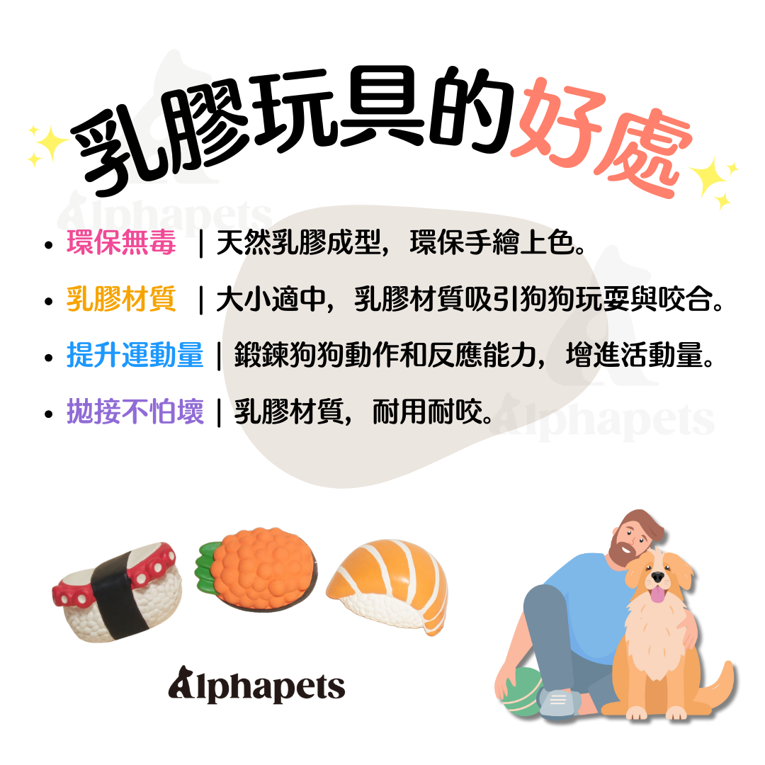 韓國MEANING乳膠玩具 壽司系列