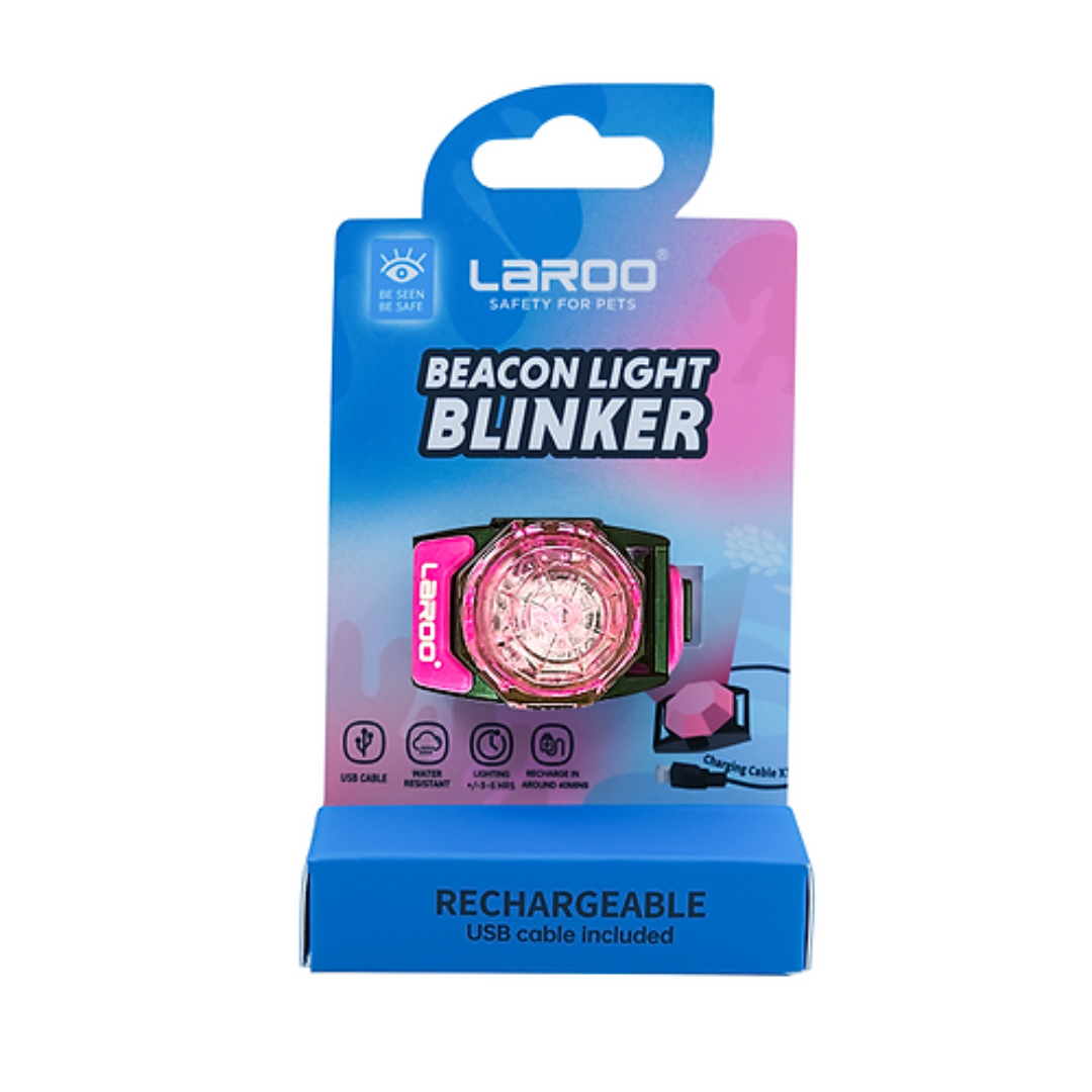 LaRoo 萊諾 魔幻森林發光吊墜 寵物發光項圈 防水 可切換發光模式