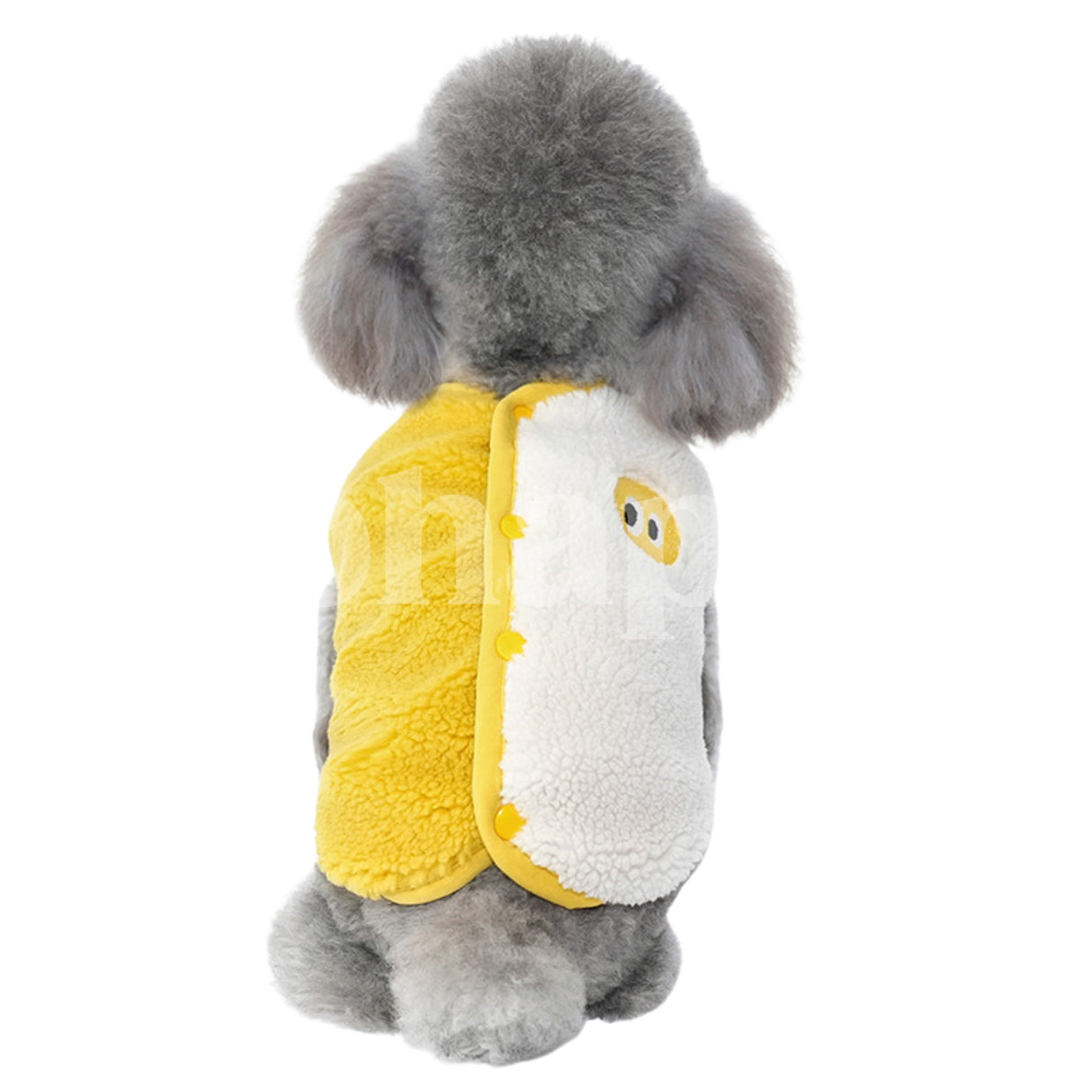 PETTRIP 笑臉開襟棉馬甲