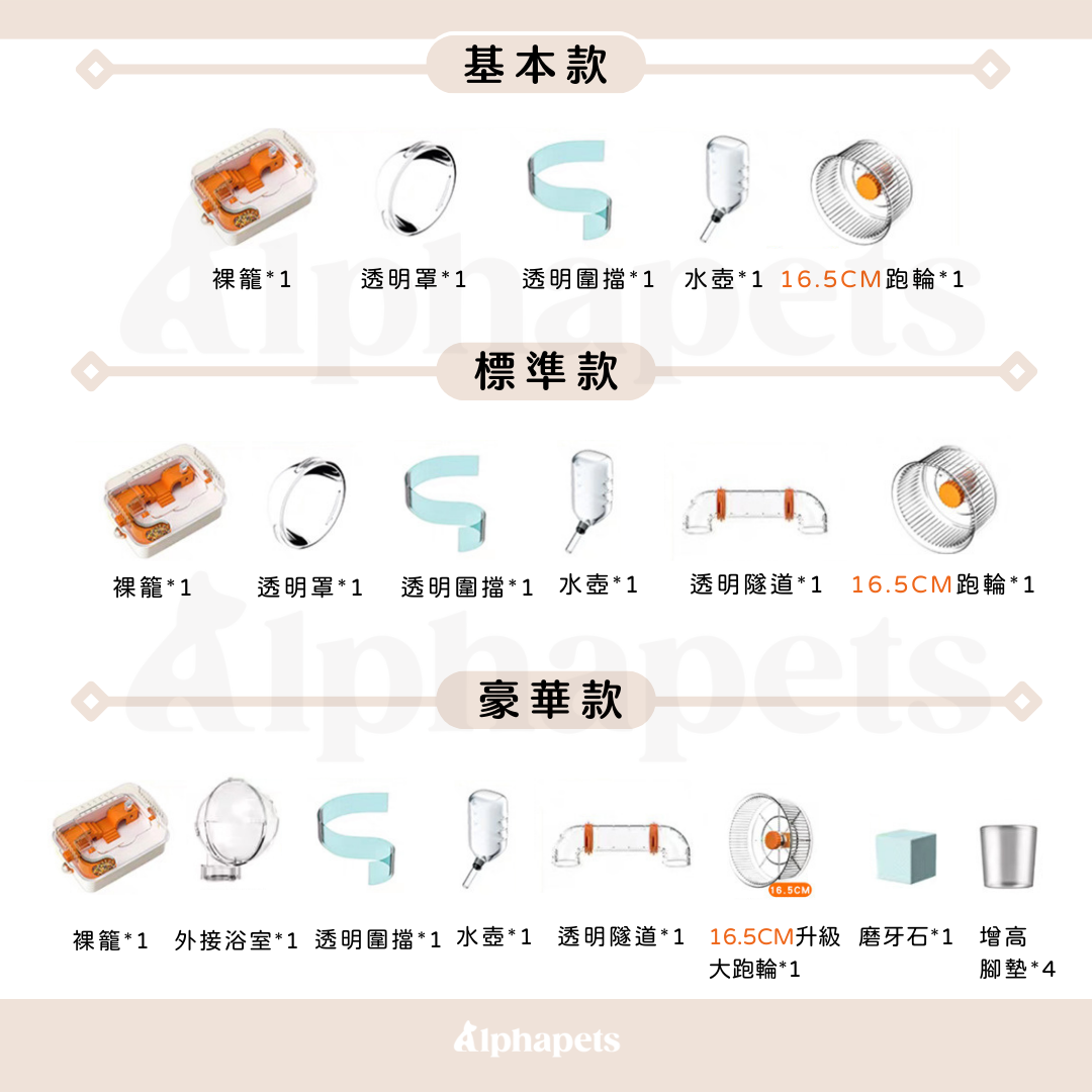 倉鼠籠子 倉鼠豪宅  倉鼠壓克力籠 小寵籠 倉鼠飼養箱
