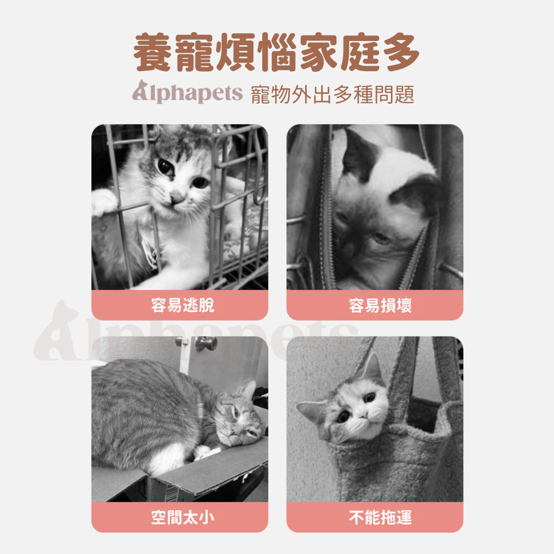 寵物外出籠 3色