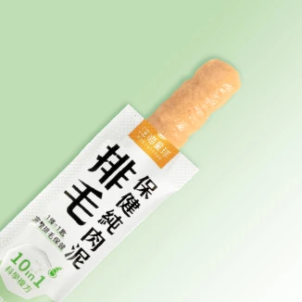 汪喵星球 【情緒/免疫/排毛/魚油】 保健純肉泥