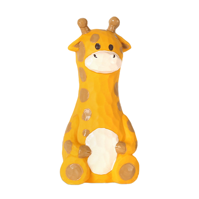 Q-MONSTER 木雕系列 狗玩具 乳膠玩具 寵物發聲玩具