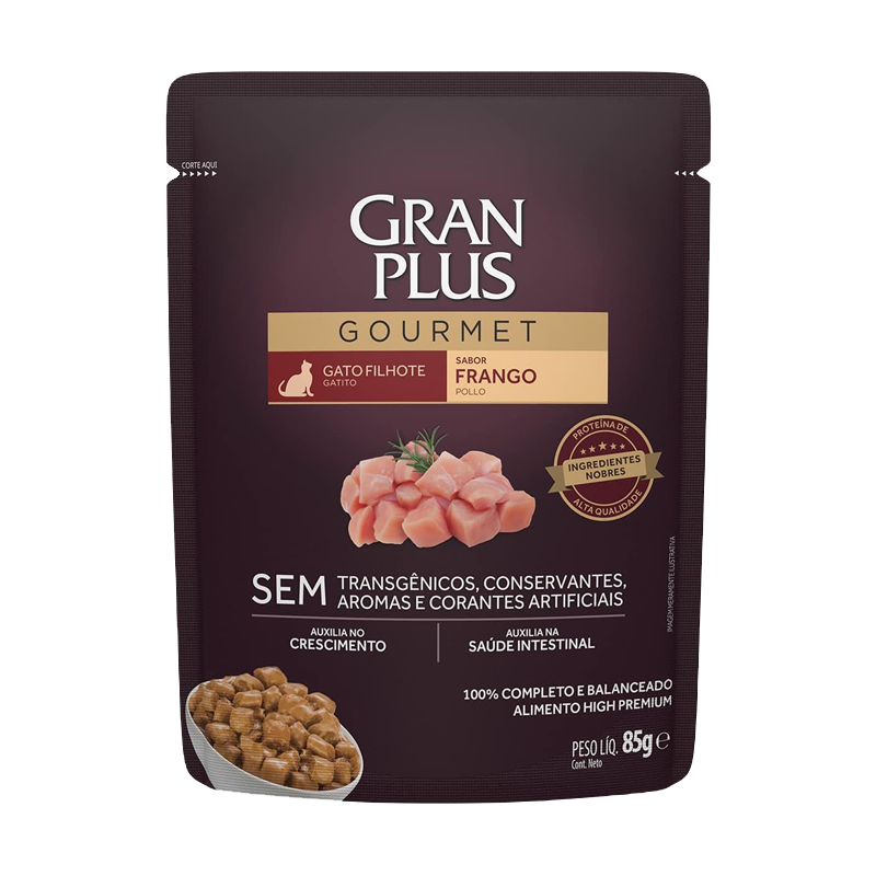 Gran Plus 天然機能貓餐包 主食餐包 85g