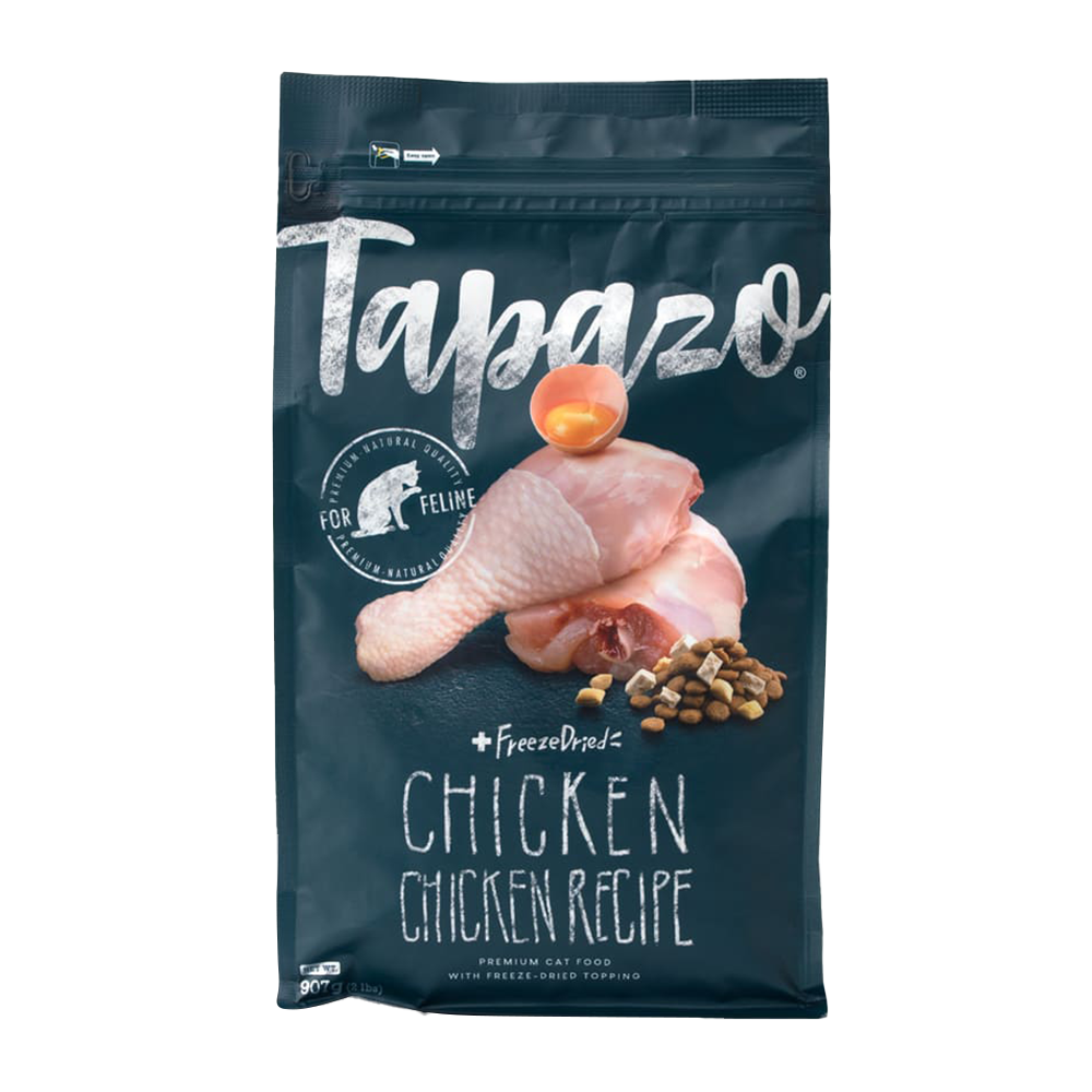 Tapazo 特百滋 凍乾雙饗宴 成幼貓 熟齡貓 低敏配方 乾糧 貓飼料 2磅 / 5磅