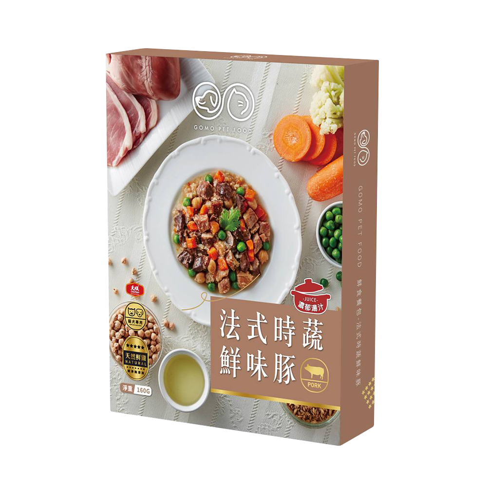 GOMO大成 鮮食餐包 犬貓適用 160g