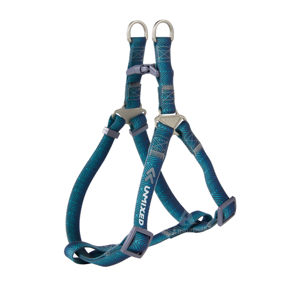 UNMIXED 極光幻彩系列 PVC防水寵物胸背帶 2種尺寸