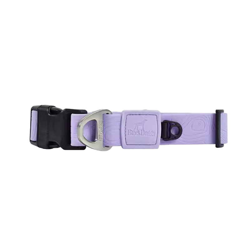 BlackDoggy 寵物外出壓花防水項圈 / 牽繩