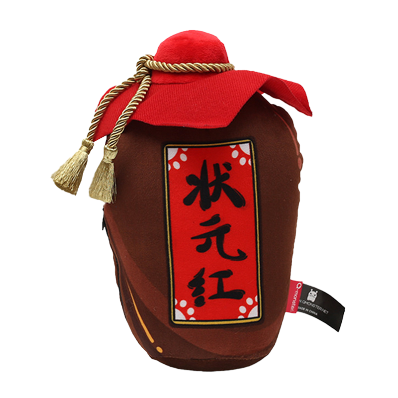 Q-MONSTER 貓酒系列寵物玩具 貓薄荷抱枕 貓抱枕