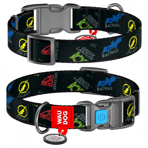 COLLAR扣樂 尼龍項圈 DC漫畫系列 正義聯盟 / 黑暗騎士 / 神力女超人