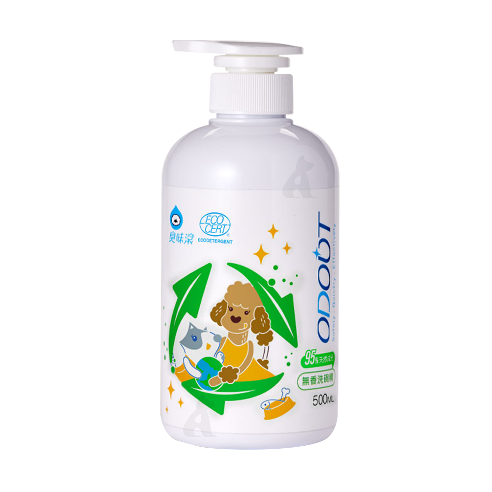 【8折優惠】ODOUT臭味滾 犬用 / 貓用 食器洗滌劑 寵物專用天然洗碗精 500ml