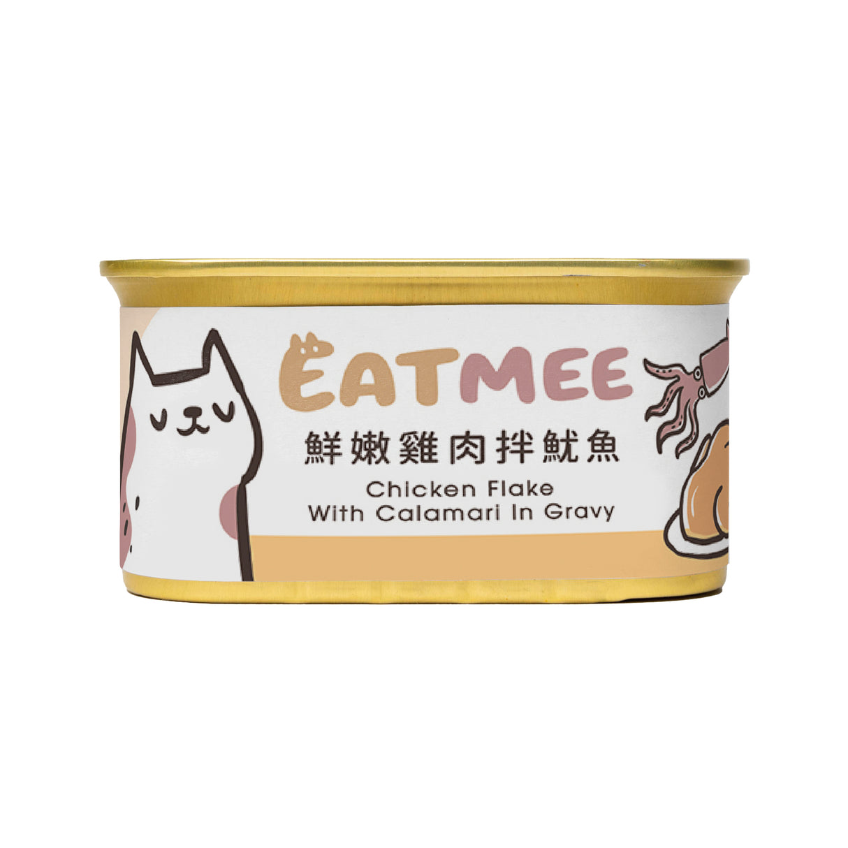 EATMEE易特咪 無穀貓罐 鮮嫩雞肉 鮪魚白肉系列 80g