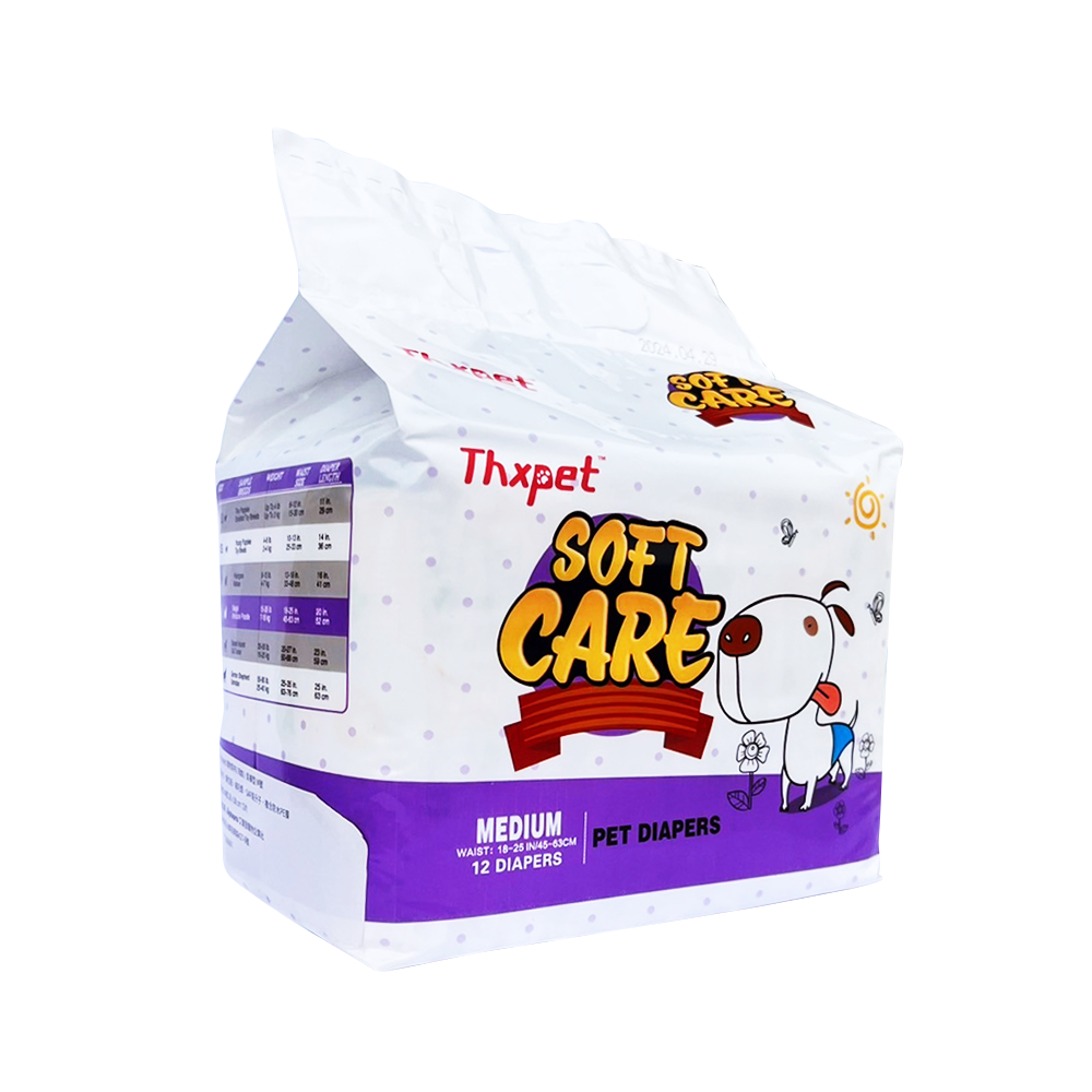 Alphapets thxpet 寵物生理褲 尿布 母狗尿褲 / 公狗禮貌帶 清新香 多種尺寸 12片 / 包
