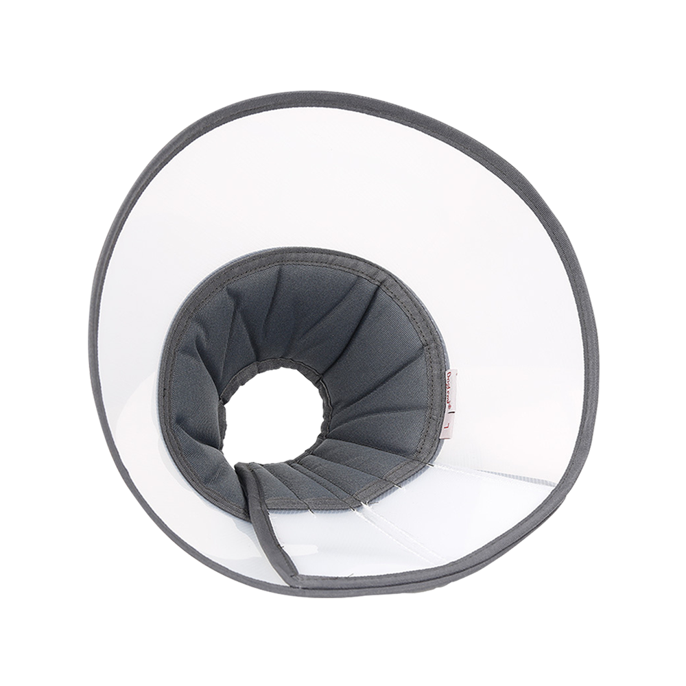 DogLemi 多樂米 鋪棉伊麗莎白圈 防舔咬頸圈 頭套 灰色 4種尺寸