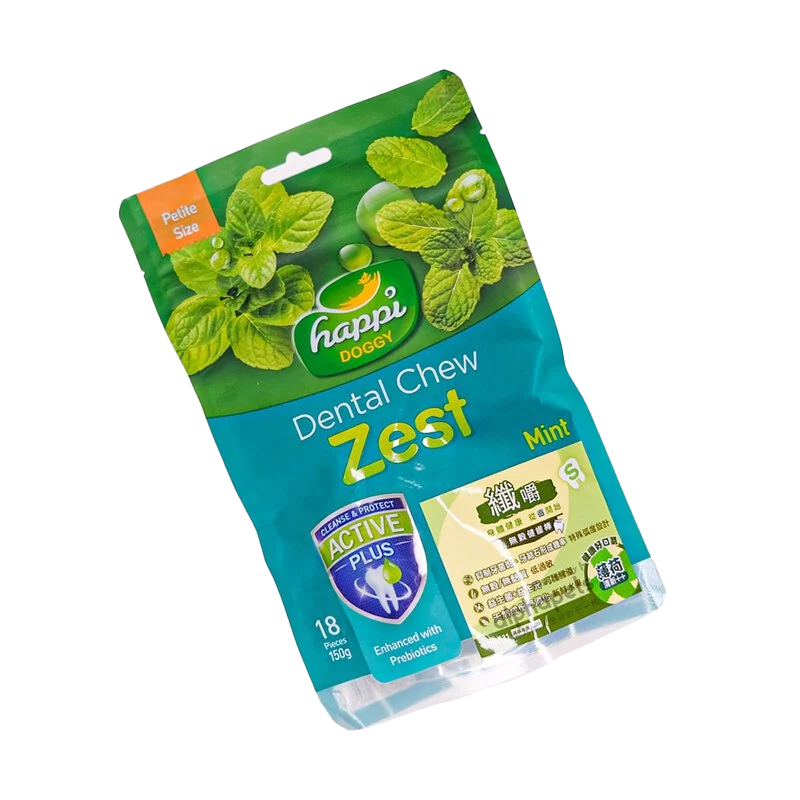 HappiDoggy纖嚼 咀嚼健齒棒 薄荷 S號