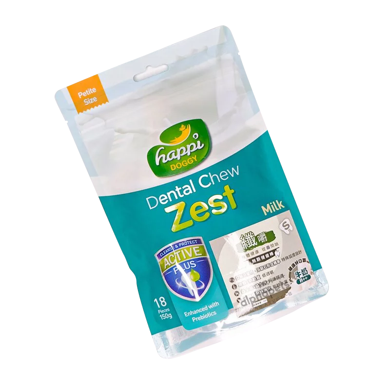 HappiDoggy纖嚼 咀嚼健齒棒 牛奶 S號