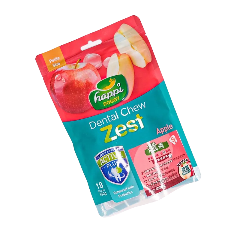 HappiDoggy纖嚼 咀嚼健齒棒 蘋果 S號