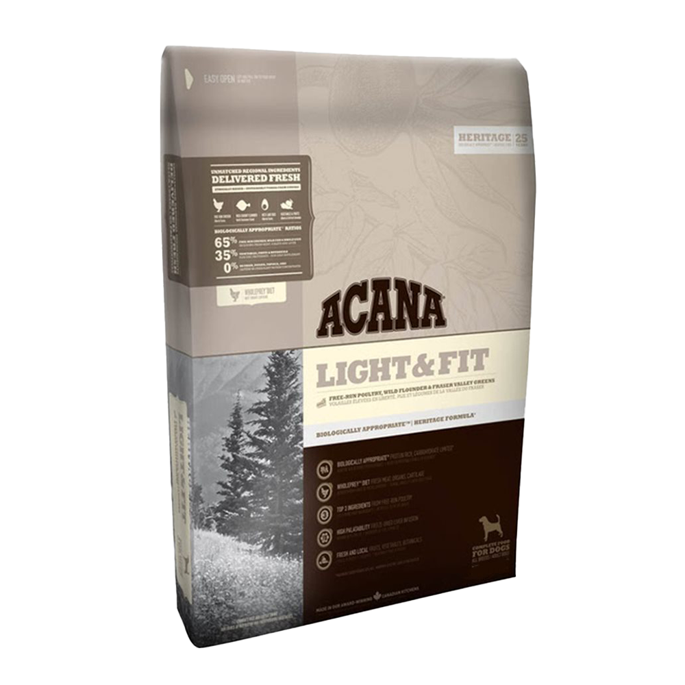 ACANA愛肯拿 無穀配方犬糧 挑嘴幼犬 挑嘴成犬 低卡室內犬 老犬無穀  2kg / 6kg