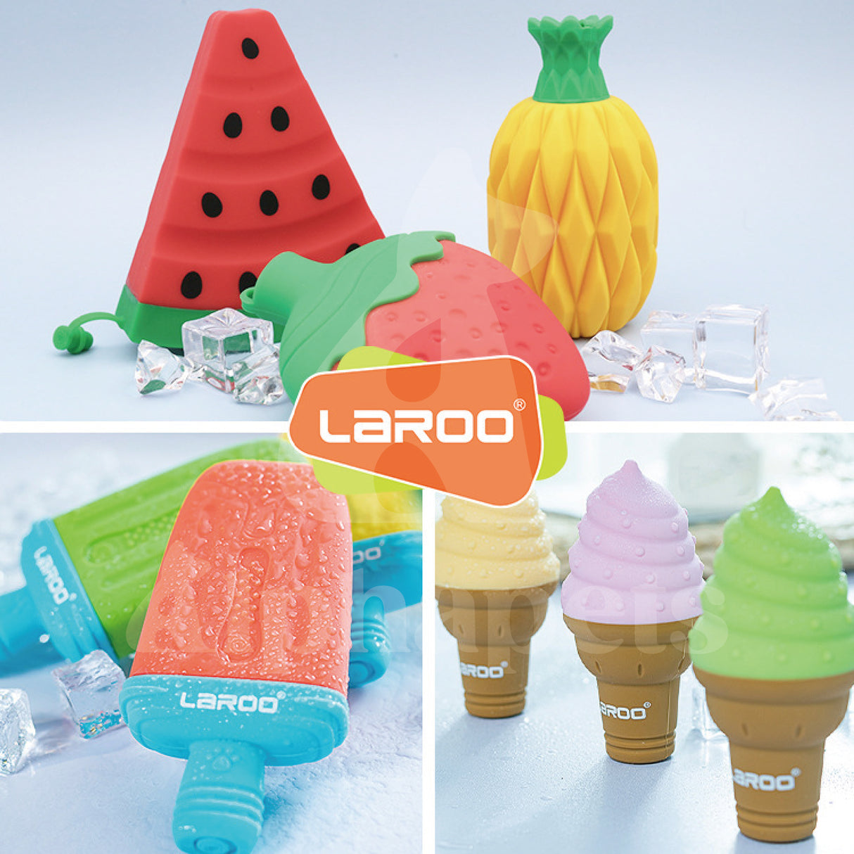 LaRoo萊諾 冰凍水果 降暑玩具 橡膠玩具 狗狗玩具