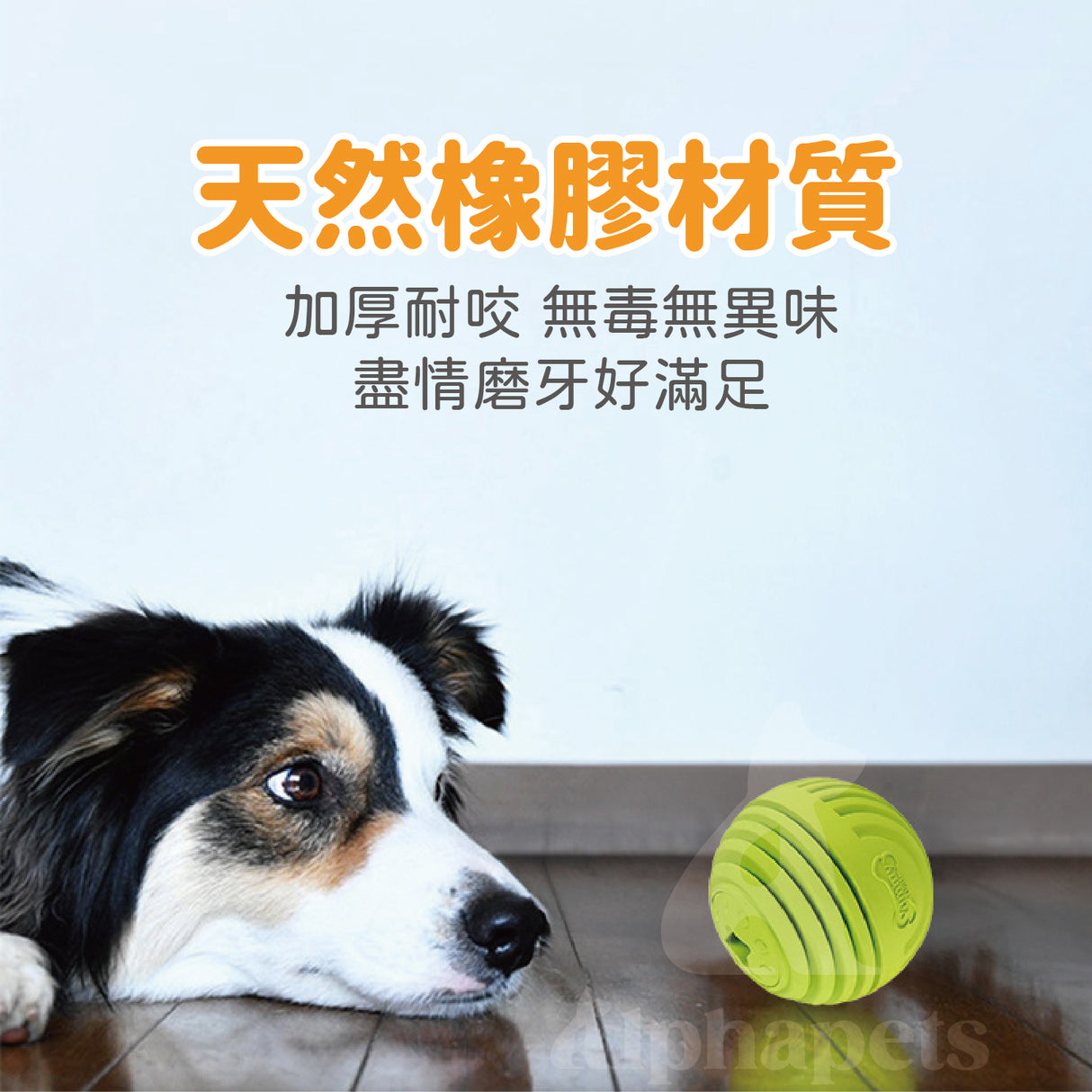 LaRoo萊諾 趣味漏食球 體重控制 橡膠玩具 狗狗玩具