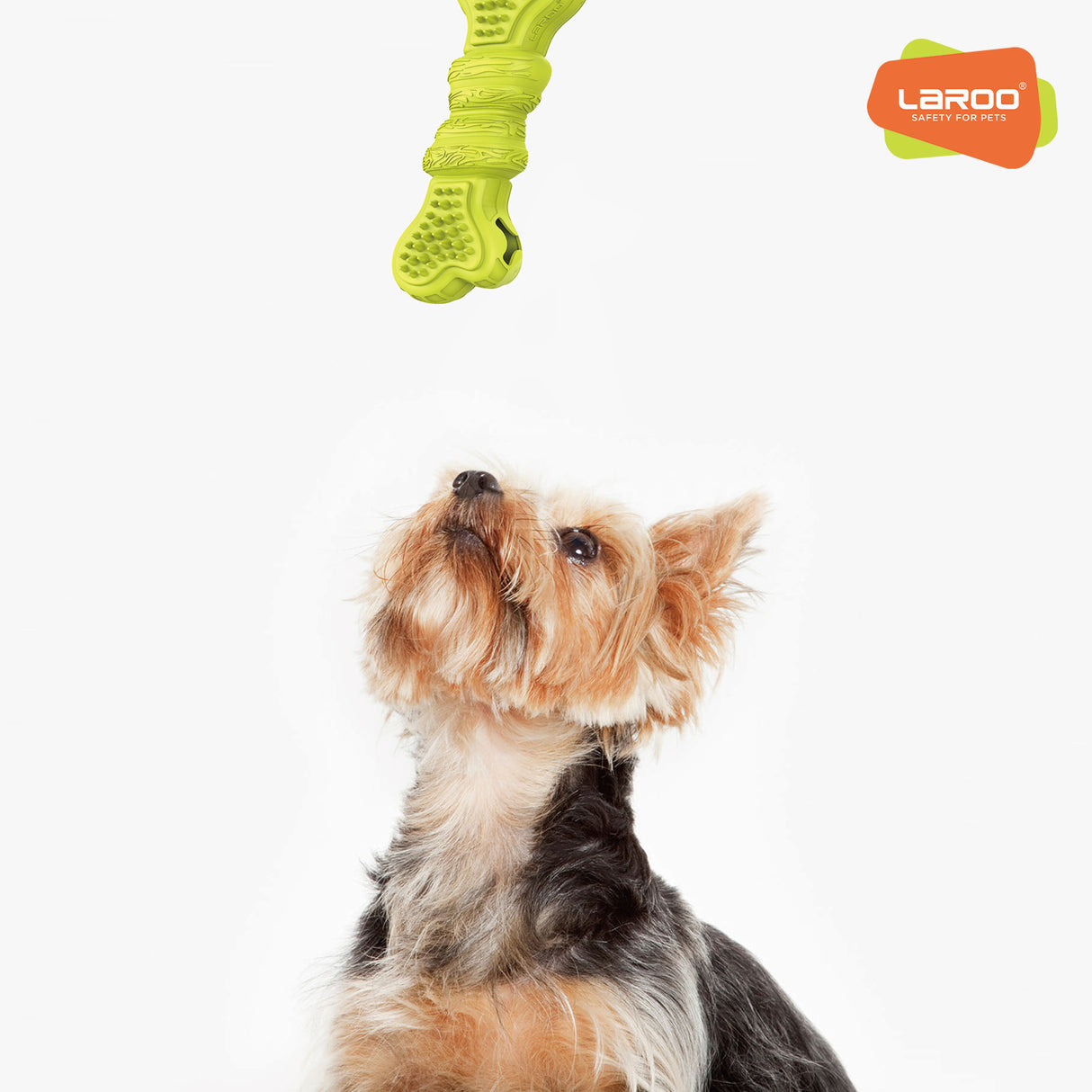 LaRoo萊諾 趣味骨肉相連漏食玩具 體重控制 橡膠玩具 狗狗玩具