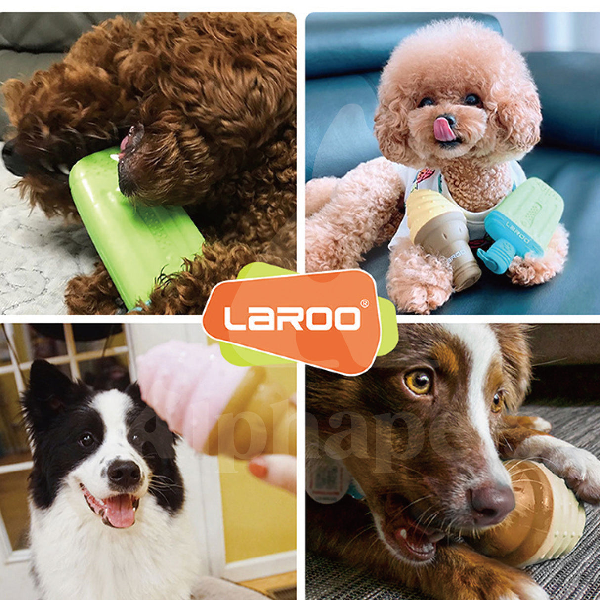 LaRoo萊諾 冰凍冰棒 降暑玩具 橡膠玩具 狗狗玩具