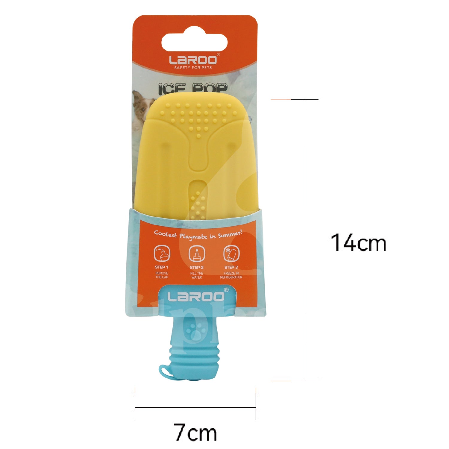 LaRoo萊諾 冰凍冰棒 降暑玩具 橡膠玩具 狗狗玩具