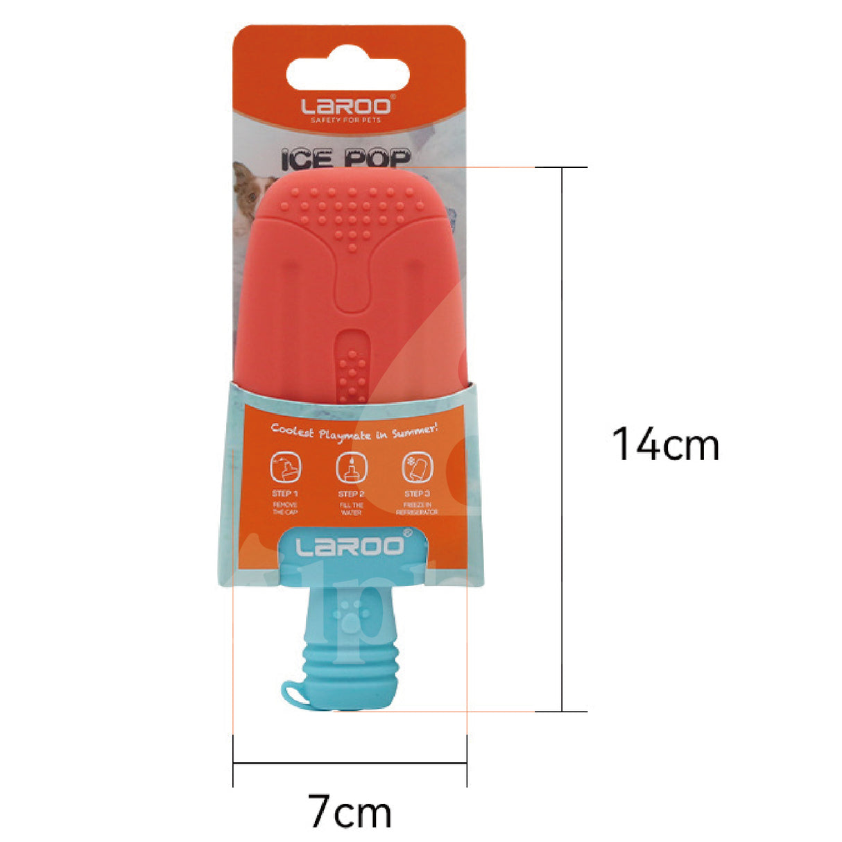 LaRoo萊諾 冰凍冰棒 降暑玩具 橡膠玩具 狗狗玩具