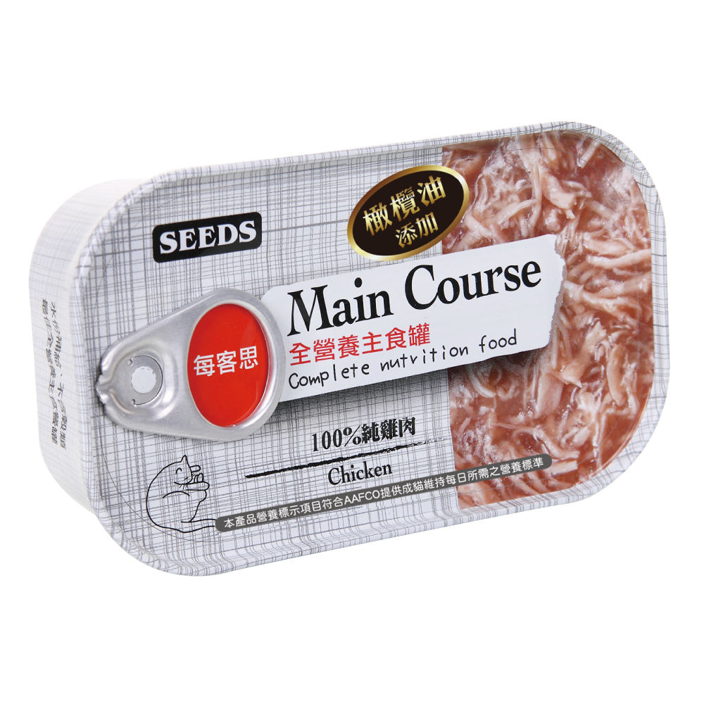 SEEDS惜時 Main Course 每客思 全營養主食罐 貓主食罐 115g