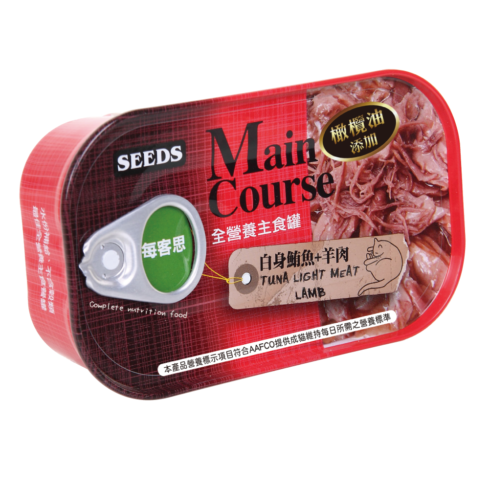 SEEDS惜時 Main Course 每客思 全營養主食罐 貓主食罐 115g