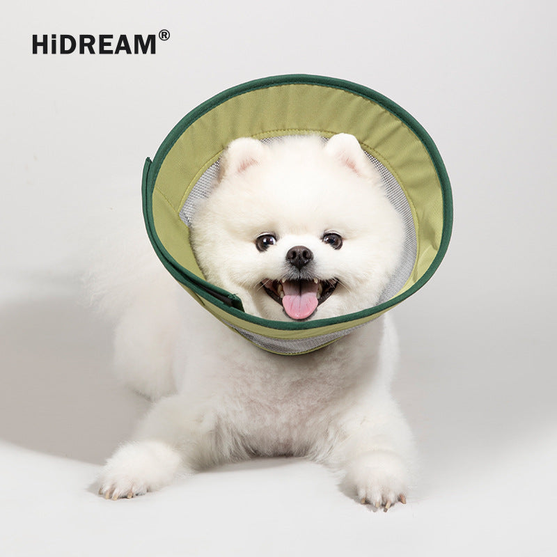 HiDREAM 網格款伊麗莎白圈 防護頭套 寵物頭套 2色