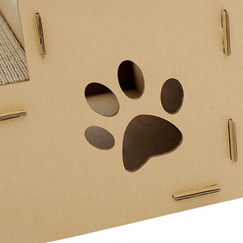 瓦楞纸雙層 / 三層貓抓板屋 貓窩 貓跳台 寵物樓梯 貓抓板可替換