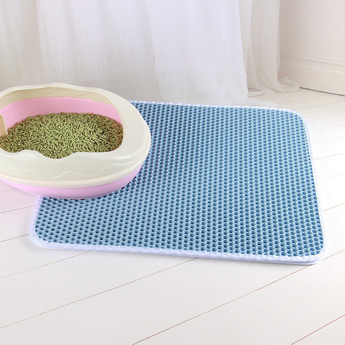 EVA雙層貓砂墊 貓砂盆落砂墊 寵物落砂墊