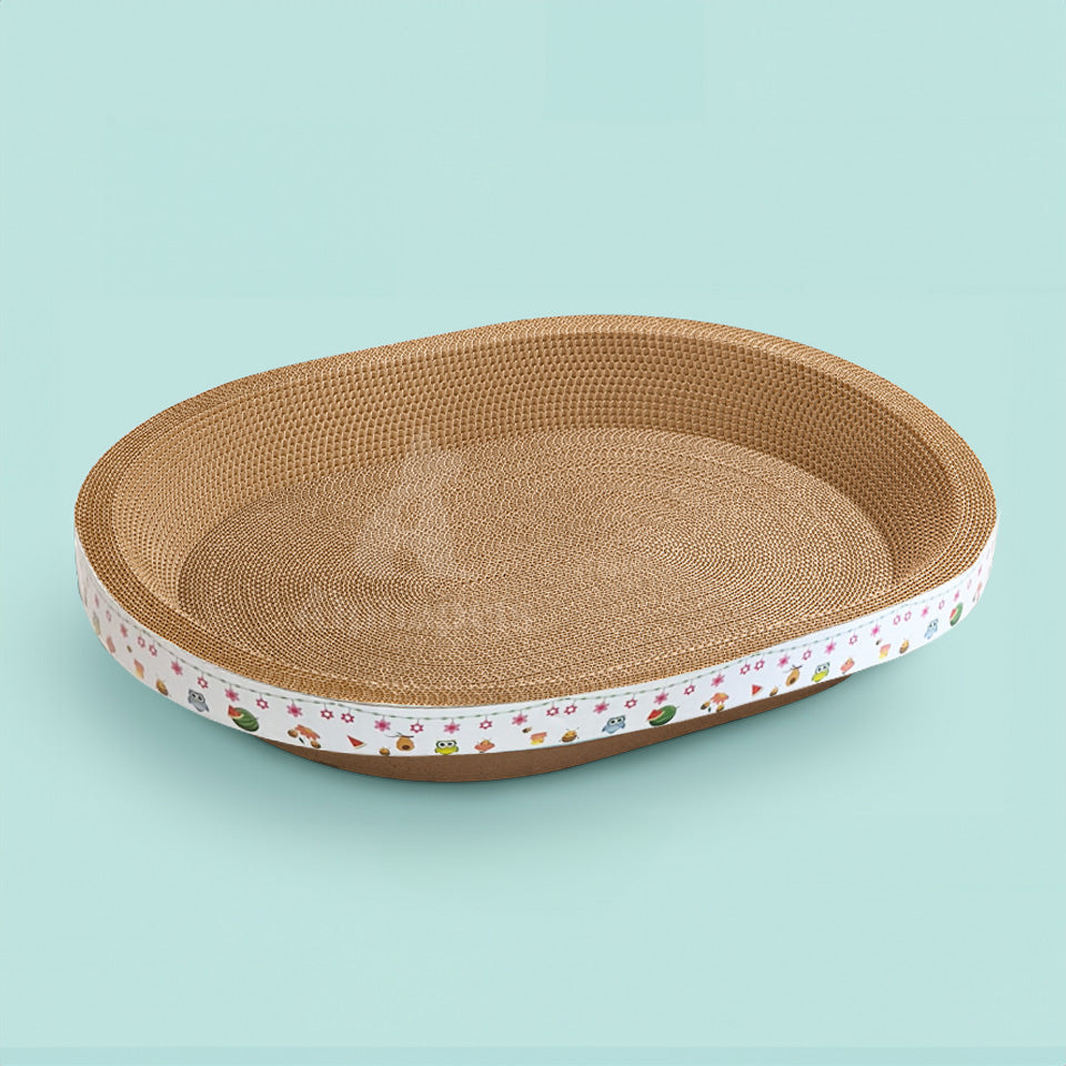 橢圓形貓抓盆 貓抓板窩