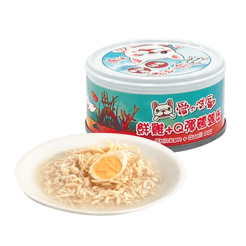 LOVE愛の獎勵 無穀無膠雞肉 犬罐 80g