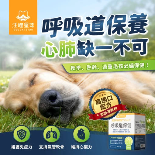 DogCatStar 汪喵星球 呼吸道保健 2g (1條)