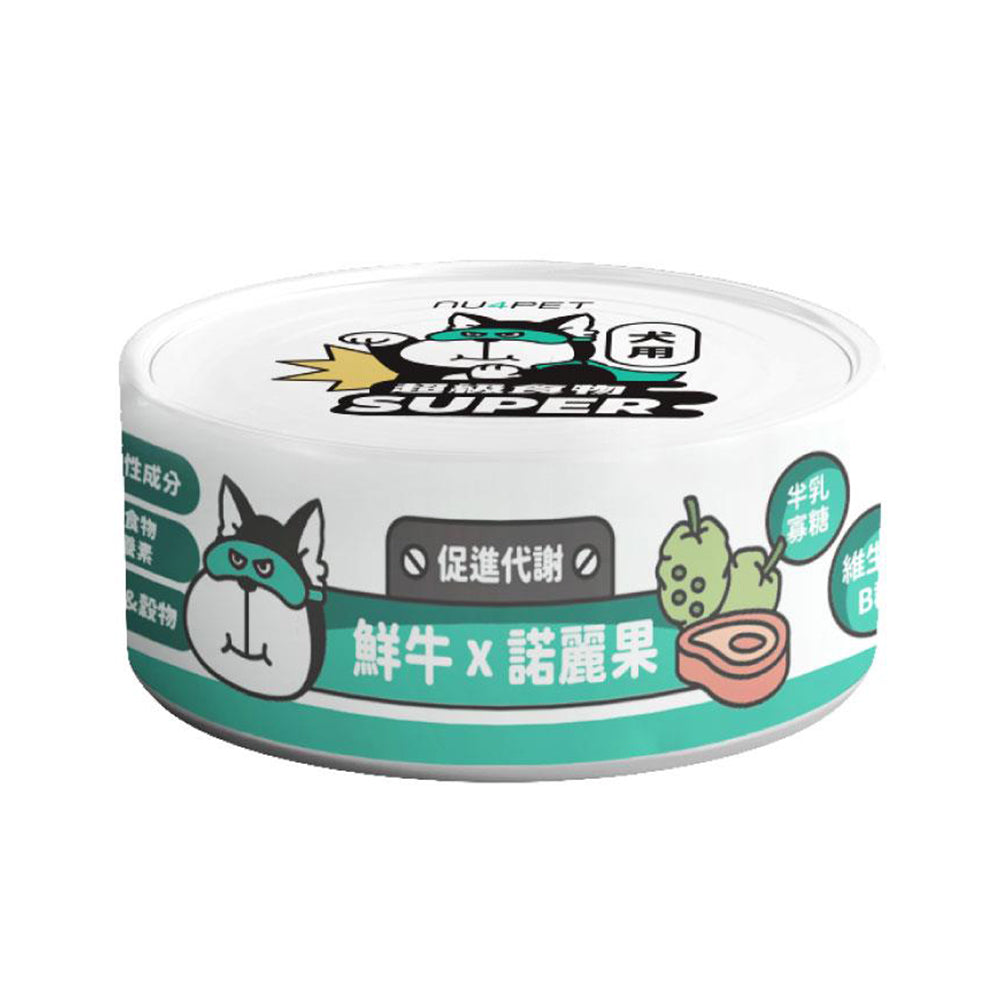 nu4PET陪心寵糧 Super小白主食罐 貓用 全口味 80g / 170g