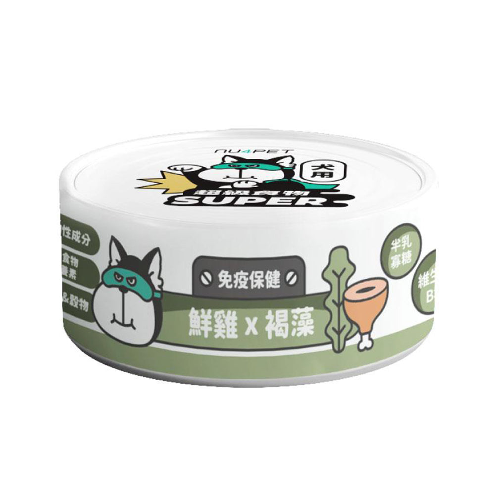 nu4PET陪心寵糧 Super小白主食罐 貓用 全口味 80g / 170g