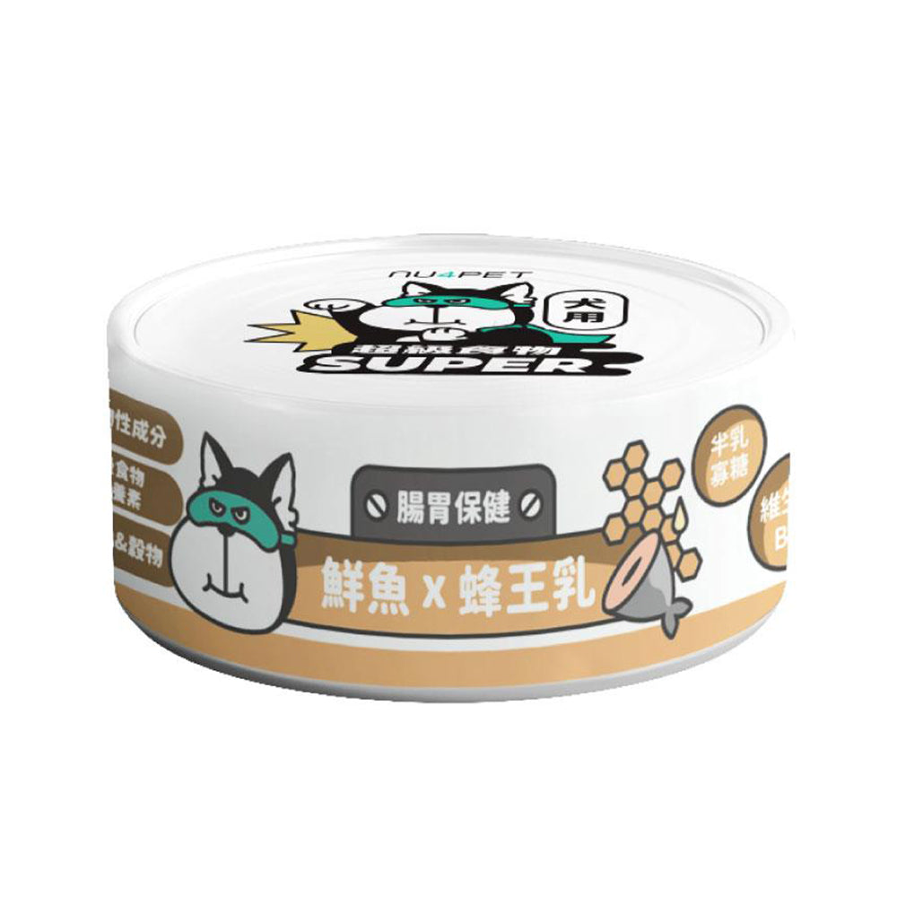 nu4PET陪心寵糧 Super小白主食罐 貓用 全口味 80g / 170g