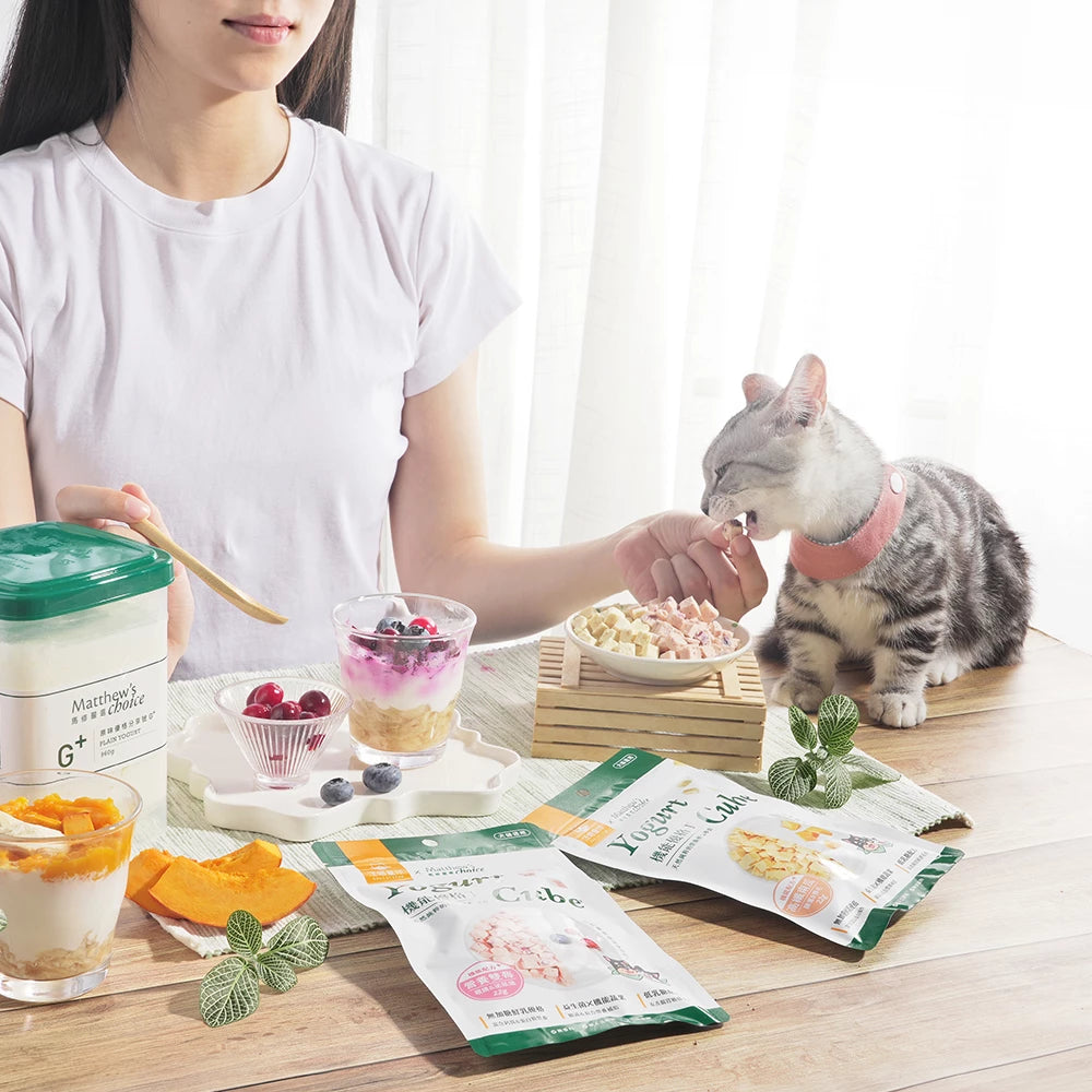 汪喵星球 機能優格丁 犬貓凍乾零食