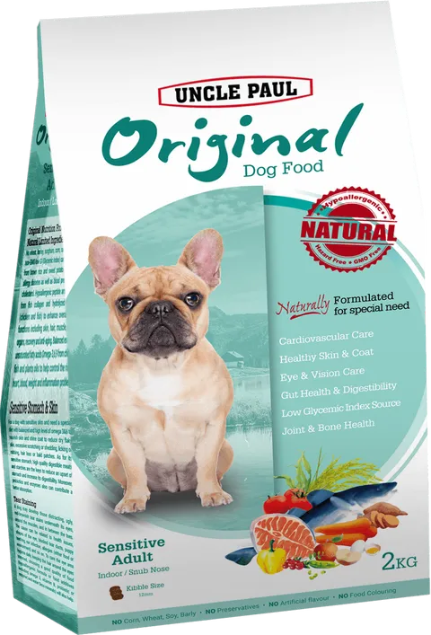 UNCLE PAUL保羅叔叔 低敏成犬 室内 / 短鼻犬糧 狗飼料 2kg / 10kg